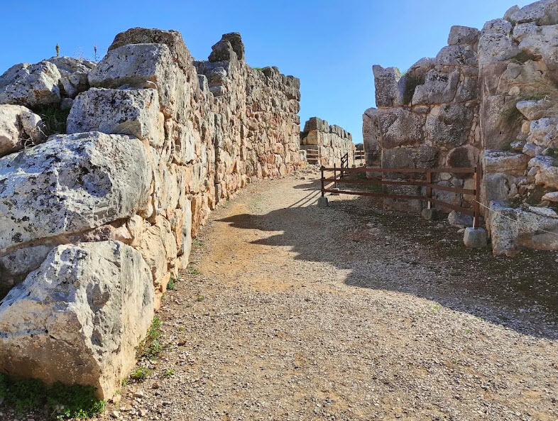 Mycenean Acropolis of Tiryns, Greece